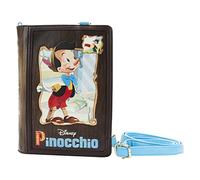 Loungefly Disney Classic Books Pinocchio - Bolsa cruzada, multicolor, small