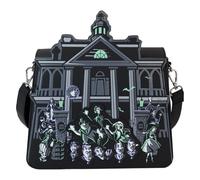 Loungefly Disney: Haunted Mansion Crossbody Purse - Exclusiva Amazon - Monedero Coleccionable - Idea de Regalo - Tarjetero con Varias Ranuras para Tarjetas - Mercancia Oficial - Movies Fans