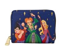 Loungefly Disney Hocus Pocus Sanderson Sisters - Cartera con cremallera alrededor