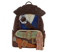 Loungefly Disney: Jack Sparrow - Piratas del Caribe - Mini mochila para cosplay - Ideal para niños y adultos - Bolsas coleccionables
