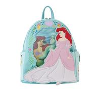 Loungefly Disney La Sirenita Ariel Princess Lenticular Mini Mochila, Azul, Talla única, Moderno