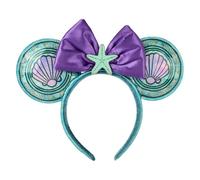 Loungefly Disney: La Sirenita - Diadema de Ariel - Exclusiva de Amazon - Princesas Disney - Colección Stained Glass - Idea para regalo - Producto oficial