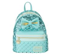 Loungefly Disney: La Sirenita - Mochila - Princesas Disney - Exclusiva de Amazon - Cuero vegano de primera calidad - Idea para regalo - Producto oficial