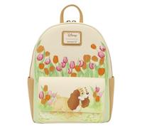 Loungefly Disney Lady and The Tramp - Mini mochila de tulipán pastel