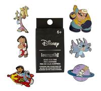 Loungefly Disney Lilo & Stich - Space Adventures - Blind Enamel Pin Purchase - Lilo and Stitch Pins de Esmalte- Broche Coleccionable - para Mochilas Y Bolsos - Idea de Regalo- Mercancia Oficial