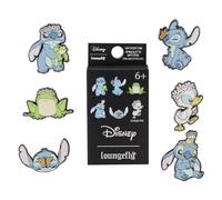 Loungefly - Disney - Lilo & Stitch - Springtime Stitch - 1 Of 6 To Collect - Styles Vary - Lilo And Stitch - Blind Box - Pins de Esmalte - Broche Coleccionable - para Mochilas Y Bolsos - Movies Fans
