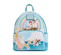 Loungefly Disney Little Mermaid Tritons - Mini mochila de regalo, Multi, Mini Backpack, Mini mochila