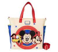 Loungefly Disney Mickey and Friends - Mochila convertible y bolsa de mano