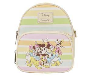 Loungefly Disney Mickey and Friends Rainbow Stripes - Bolso cruzado