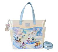Loungefly Disney Mickey and Friends Winter Wonderland SCE - Bolsa convertible