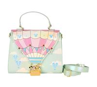 Loungefly Disney Mickey, Minnie y Amigos en Globo de Aire Caliente - Bolso Bandolera, Multicolor - Mercancia Oficial - Bolsa Cruzada para Chicas y Mujeres