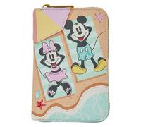Loungefly Disney Minnie & Mickey Beach Fun - Cartera con Cremallera Alrededor - Mayo 2026