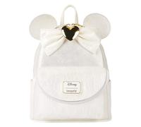 Loungefly Disney Minnie - Mini Mochila de Boda Iridiscente con Encaje - Idea de Regalo - Mercancia Oficial - Bolso Coleccionable para Chicas y Mujeres