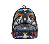 Loungefly Disney NBC Triple Pocket Lock Shock Barrel Oogie Boogie M, Mini Mochila Pesadilla Antes de Navidad, Oog Unisex Adulto, Multicolor, S
