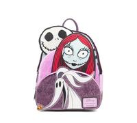 Loungefly Disney Nightmare Before Christmas Glow in the Dark Jack, Sally and Zero - Mochila para mujer