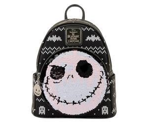 Loungefly Disney Pesadilla Antes de Navidad Jack Skellington Mini Mochila con Lentejuelas Reversibles - Mercancia Oficial - Octubre 2025 Artículo de catálogo 37