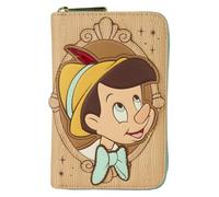 Loungefly Disney Pinocho - Cartera con cremallera alrededor