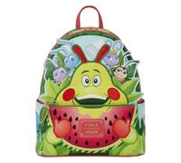 Loungefly Disney - Pixar - A Bug's Life - Heimlich Eating Watermelon - Mini Backpack- Exclusiva Amazon - Bolso Coleccionable - Idea de Regalo - Mercancia Oficial - para Chicos, Chicas