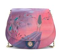 Loungefly Disney Pocahontas Colors of The Wind - Bolso bandolera, Pink, Small