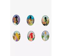 Loungefly - Disney Princess Holding Hand Enamel Pin -1 Of 6 To Collect - Styles Vary - Disney Princesses - Blind Box - Pins de Esmalte - Broche Coleccionable - para Mochilas Y Bolsos - Idea de Regalo