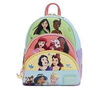 Loungefly Disney Princess - Mini mochila de triple bolsillo
