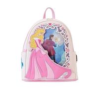 Loungefly Mochila mini Disney Sleeping Beauty Lenticular Princess Series Negro Talla única para mujer