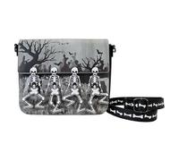 Loungefly Disney Skeleton Dance Bandolera, Multi