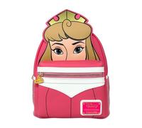 Loungefly Disney Sleeping Beauty Aurora Cosplay - Bolso de hombro con doble correa para mujer, Rosado, Medium