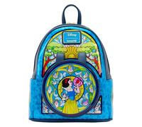 Loungefly Disney: Snow White Stained Glass Collection Mini Backpack - Disney Princesses - Exclusiva Amazon - Bolso Coleccionable - Idea de Regalo - Mercancia Oficial - para Chicos, Chicas