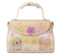 Loungefly Bolso cruzado Disney Stitch y Ángel Cherry Blossom