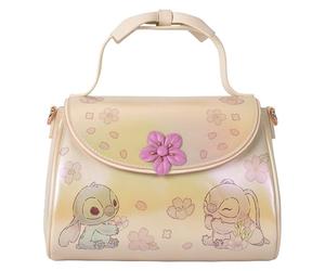 Loungefly Disney Stitch and Angel Cherry Blossom Bolso Cruzado