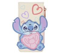 Loungefly Disney Stitch & Angel Be Mine Tarjetero Grande Cartera - Mercancía Oficial - Catálogo diciembre 2025
