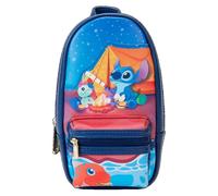 Loungefly disney stitch camping cuties - mini mochila para lápices