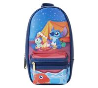 Loungefly Disney Stitch Camping Cuties - Mini mochila para lápices