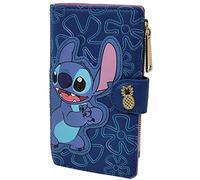 Loungefly Disney Stitch - Cartera con Solapa a presión, Multicolor