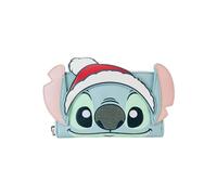 Loungefly Disney Stitch Holiday - Cartera con Cremallera Alrededor de Disney