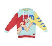 loungefly Disney The Little Mermaid 35TH Anniversary Ariel and FLOUNDER Unisex Hoodie Large