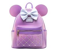 Loungefly Disney The Minnie Mouse Classic Series - Mochila para mujer - Lavender Haze, Varios colores, Talla única, Wdbk3189