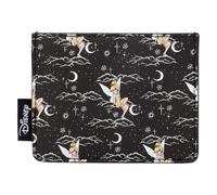 Loungefly Disney: Tinker Bell - Portatarjetas de cielo nocturno con 3 ranuras para tarjetas, ideal para niños y adultos, carteras coleccionables