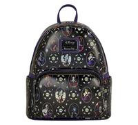 Loungefly Disney - Villains - Portraits - Mini Backpack- Exclusiva Amazon - Bolso Coleccionable - Idea de Regalo - Mercancia Oficial - para Chicos, Chicas Hombres y Mujeres