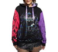Loungefly Disney Villains - Sudadera con capucha de bloque de color, talla S