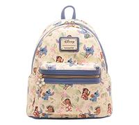 Loungefly Disney Wdbk2415 - Mini mochila de Lilo y Stitch Hula Dance, 23 x 11,4 cm, 26,7 cm