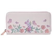Loungefly Disney Winnie the Pooh - Cartera con cremallera alrededor, Rosa, lechón, Cartera de mano