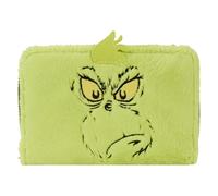 Loungefly Dr Seuss Grinch Plush Glow Cosplay Zip Around Wallet