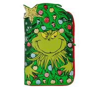 Loungefly Dr. Seuss Grinch - Cartera con cremallera alrededor