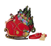 Loungefly Dr Seuss Grinch Christmas Sleigh bolso bandolera para mujer, multicolor, talla única