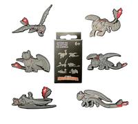 Loungefly - Dreamworks - How To Train Your Dragon - Toothless - Enamel Pin - Styles Vary - 1 Of 6 - How To Train Your Dragon - Blind Box - Pins de Esmalte - Broche Coleccionable - para Mochilas