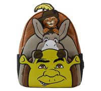Loungefly dreamworks shrek & donkey - mini mochila para cosplay
