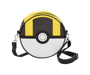 Loungefly exclusives - bolso cruzado pokemon ultra ball, piel sintéti
