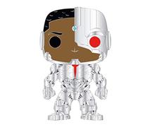 Loungefly Funko POP! Pin De Esmalte: Cyborg - Justice League 2017 Pin De Esmalte - Broche Imperdible Coleccionable - Para Mochilas & Bolsas - Idea Para Regalo - Mercancía Oficial - Fans De Movies